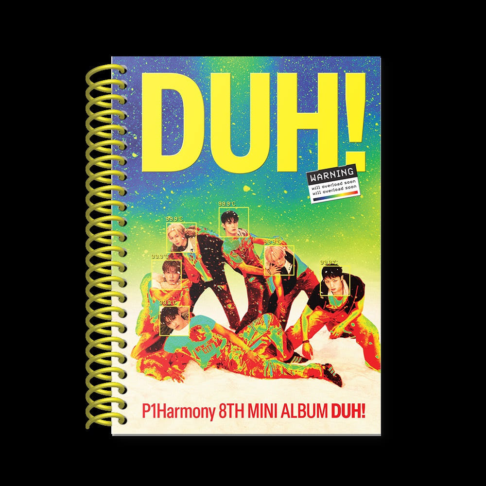 [PRE-ORDER] P1HARMONY 8TH MINI ALBUM [DUH!/Standard VER]