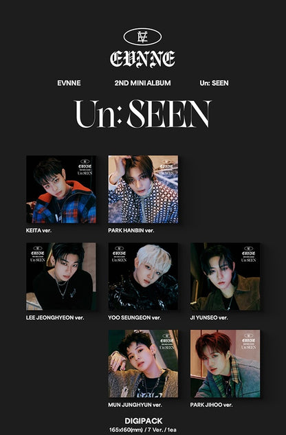 EVNNE 2ND MINI ALBUM [UN:SEEN/DIGIPACK VER.]