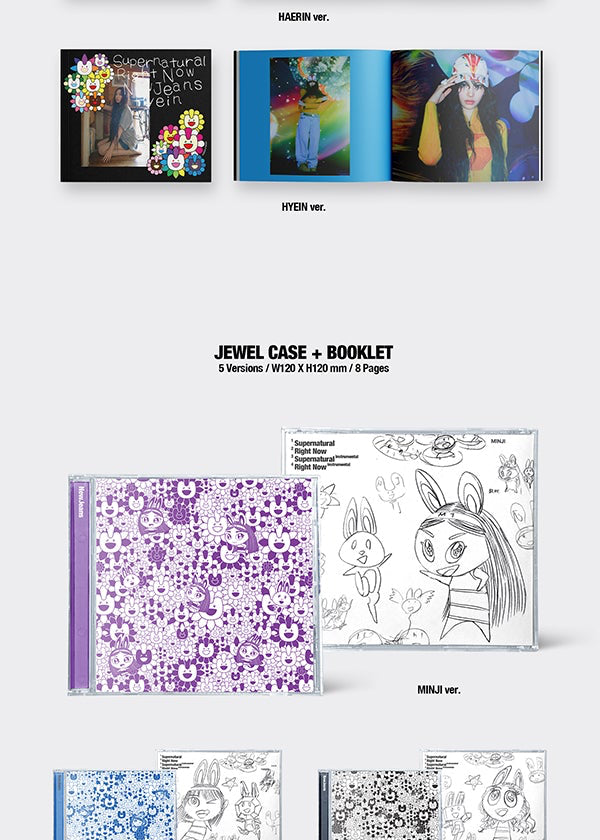 NEW JEANS ALBUM [SUPERNATURAL/Cross Bag Ver]