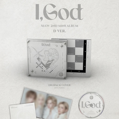 XLOV 2ND MINI ALBUM [I,GOD]