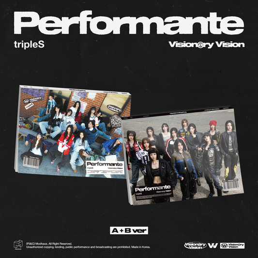 TRIPLES 2ND REGULAR ALBUM [VISIONARY VISION - PERFORMANTE/Standard VER.]