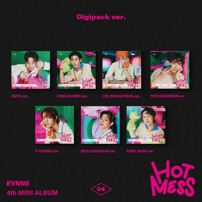 [PRE-ORDER] EVNNE 4TH MINI ALBUM [HOT MESS/DIGIPACK Ver.]