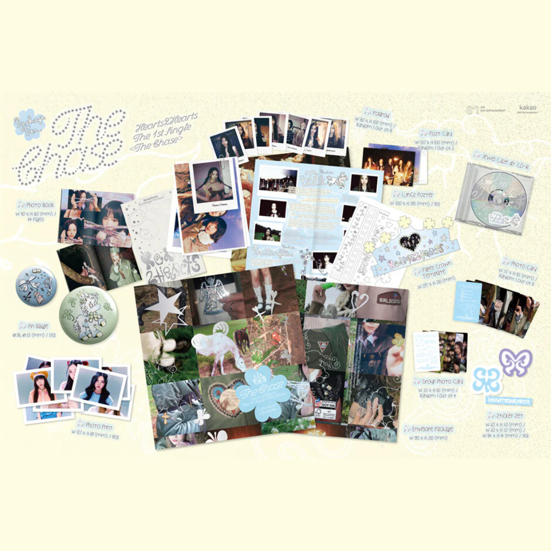 HEARTS2HEARTS 1ST SINGLE ALBUM [THE CHASE/Package Ver.]