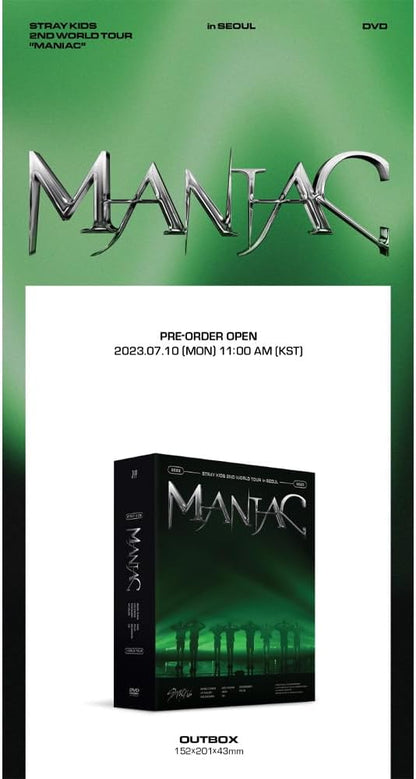 STRAY KIDS 2nd World Tour in SEOUL DVD (MANIAC)