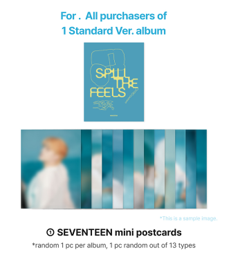 [PRE-ORDER] [MAKESTAR EXCLUSIVE] SEVENTEEN 12TH MINI ALBUM [SPILL THE FEELS/Standard Ver.]