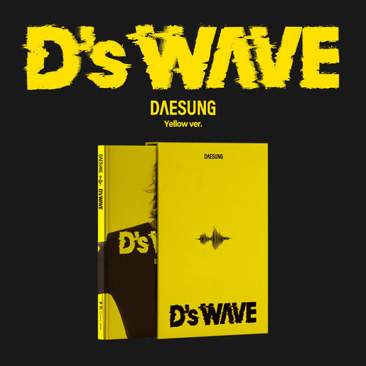 [PRE-ORDER] DAESUNG 1ST MINI ALBUM [D'S WAVE/Yellow Ver.]