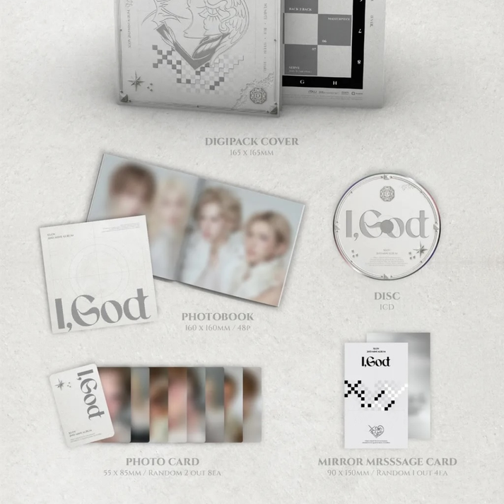 XLOV 2ND MINI ALBUM [I,GOD]