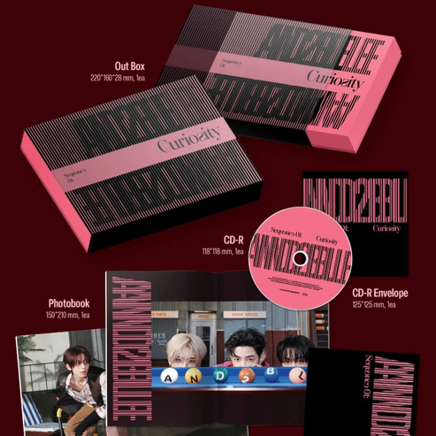 AND2BLE 1st Mini Album [Sequence 01: Curiosity/STANDARD VER]