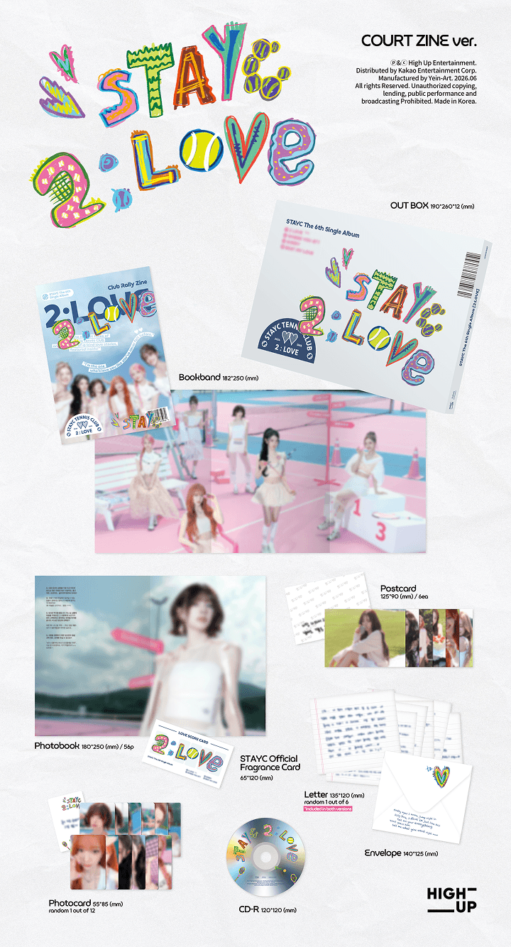 [PRE-ORDER] STAYC 6TH SINGLE ALBUM [2:LOVE]