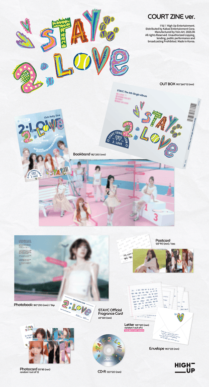 [PRE-ORDER] STAYC 6TH SINGLE ALBUM [2:LOVE]