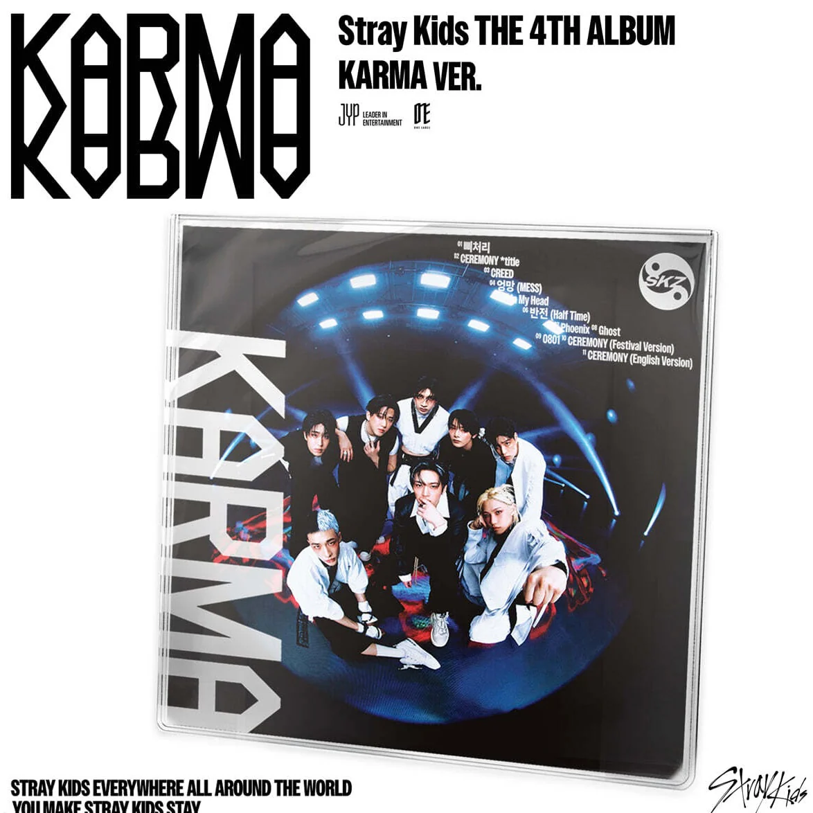 [PRE-ORDER] STRAY KIDS 4TH FULL ALBUM [KARMA/LIMITED VER. (KARMA VER.)]