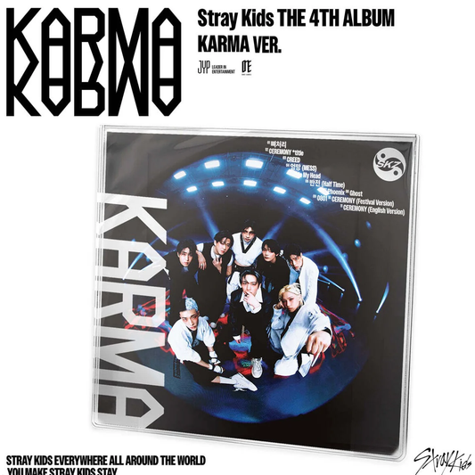 [PRE-ORDER] STRAY KIDS 4TH FULL ALBUM [KARMA/LIMITED VER. (KARMA VER.)]