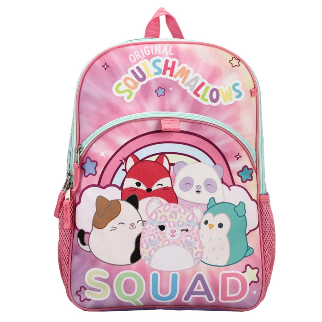 Squishmallows Squad Characters Backpack 5 Piece Set