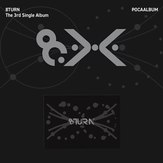 8TURN 3rd Single Album 8.X POCCAALBUM cover