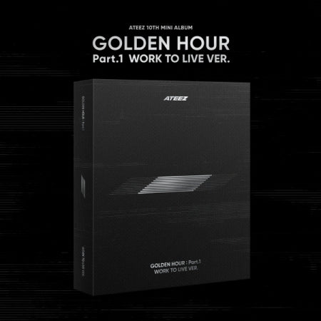 ATEEZ 10TH MINI ALBUM [GOLDEN HOUR : PART.1/WORK TO LIVE VER.]