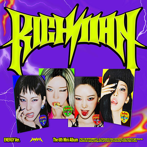 [PRE-ORDER] AESPA 6TH MINI ALBUM [RICH MAN/ENERGY Ver.]