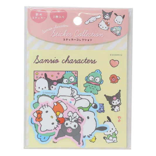 Sanrio Japan Vinyl Sticker Set Sanrio Characters