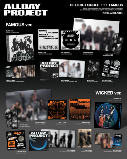 ALLDAY PROJECT THE DEBUT SINGLE [FAMOUS]