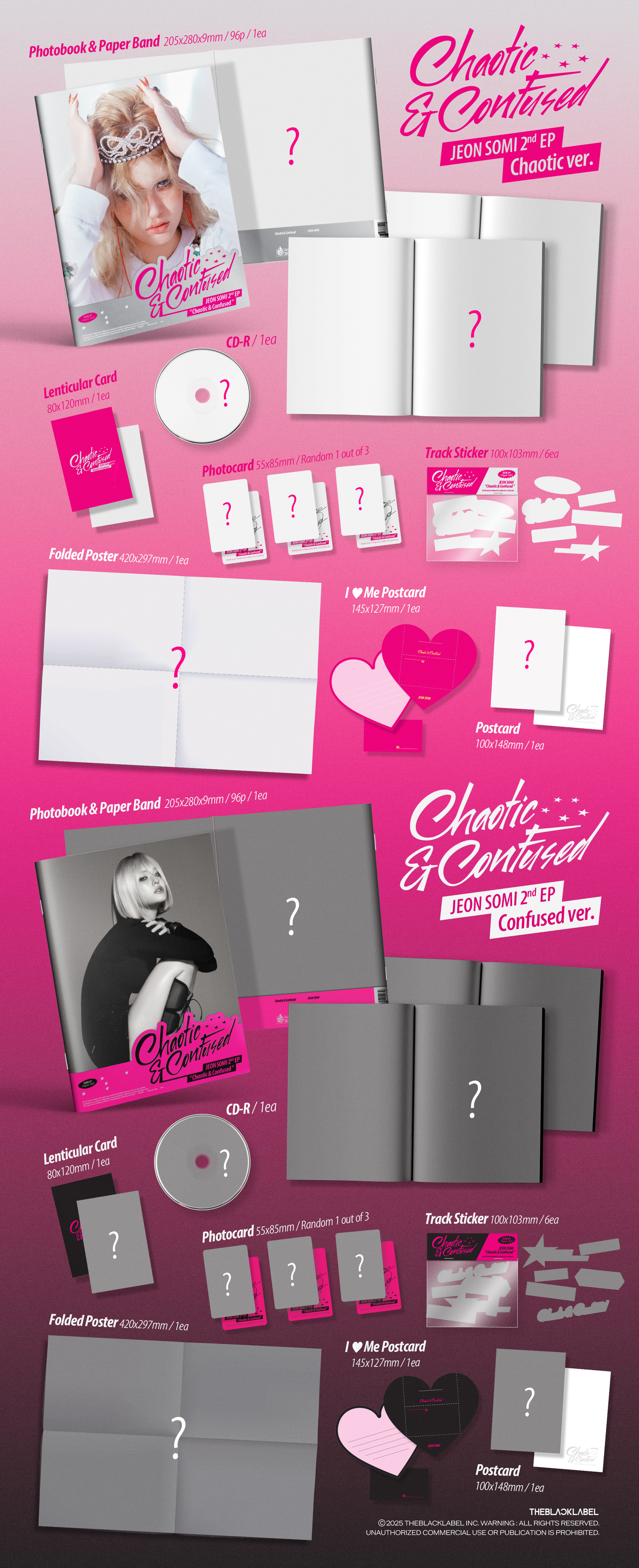 [MAKESTAR EXCLUSIVE] JEON SOMI 2ND EP ALBUM [CHAOTIC & CONFUSED]