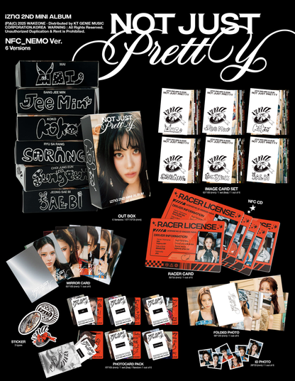 [PRE-ORDER] IZNA 2ND MINI ALBUM [NOT JUST PRETTY/NFC_NEMO VER. VER.]