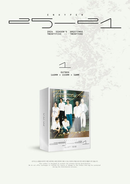 ENHYPEN - 2026 Season's Greetings [Twentyfive-Twentyone]