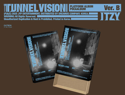 ITZY 11TH MINI ALBUM [TUNNEL VISION/POCAALBUM VER.]