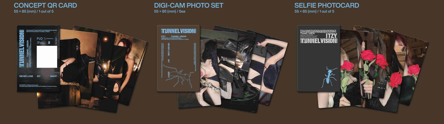 ITZY 11TH MINI ALBUM [TUNNEL VISION/POCAALBUM VER.]