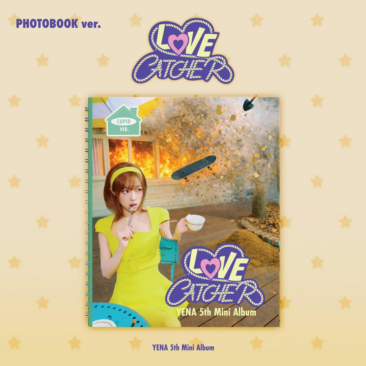 [PRE-ORDER] YENA 5TH MINI ALBUM [LOVE CATCHER]
