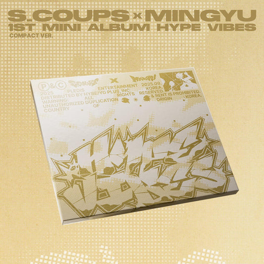 [PRE-ORDER] S.COUPSXMINGYU (SEVENTEEN) 1ST MINI ALBUM [HYPE VIBES/COMPACT VER.]