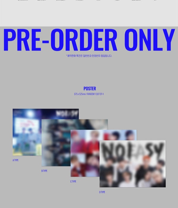 STRAY KIDS 2ND ALBUM [NOEASY STANDARD VER.]