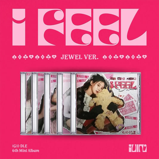 (G)I-DLE 6TH MINI ALBUM [I FEEL/JEWEL VER.]