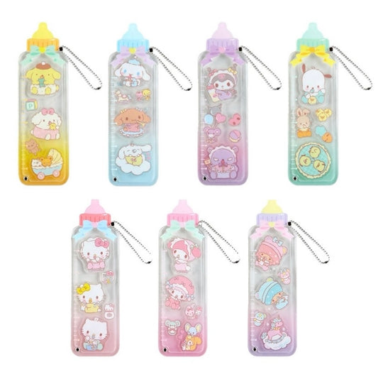 Sanrio Japan Baby Bottle Acrylic Charm Keychain