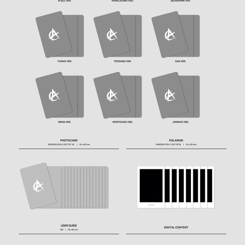 ATEEZ 12TH MINI ALBUM [GOLDEN HOUR : Part.3/POCA VER.]