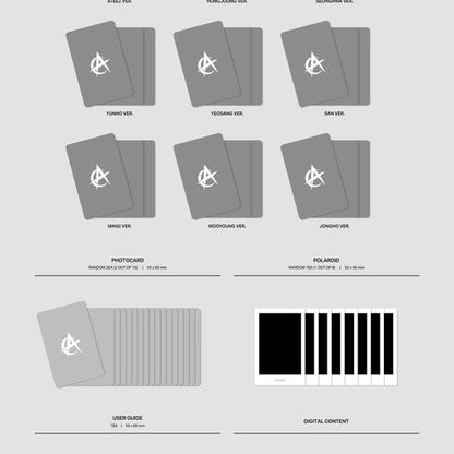 ATEEZ 12TH MINI ALBUM [GOLDEN HOUR : Part.3/POCA VER.]
