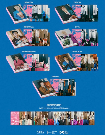 [MAKESTAR EXCLUSIVE] SEVENTEEN 12TH MINI ALBUM [SPILL THE FEELS/CARAT VER.] product image