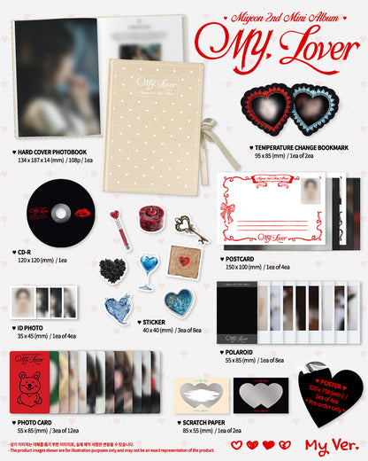 [PRE-ORDER] MIYEON 2nd Mini Album [MY, Lover]