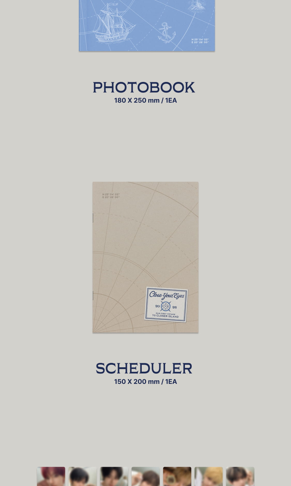 [PRE-ORDER] Close Your Eyes - 2026 Season's Greetings [TO CLOSER ISLAND]