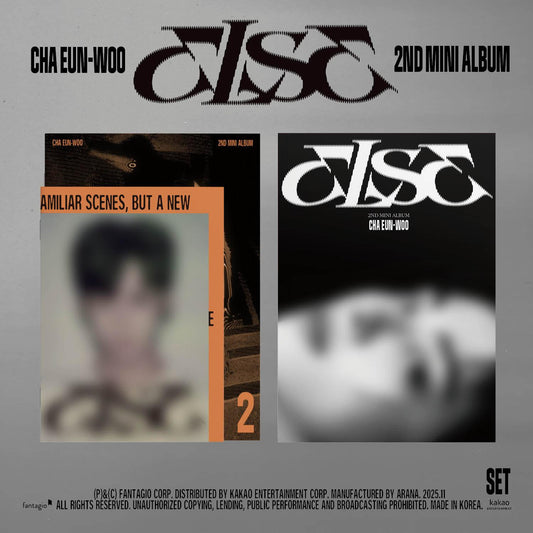 [PRE-ORDER] CHA EUN-WOO 2ND MINI ALBUM [ELSE]