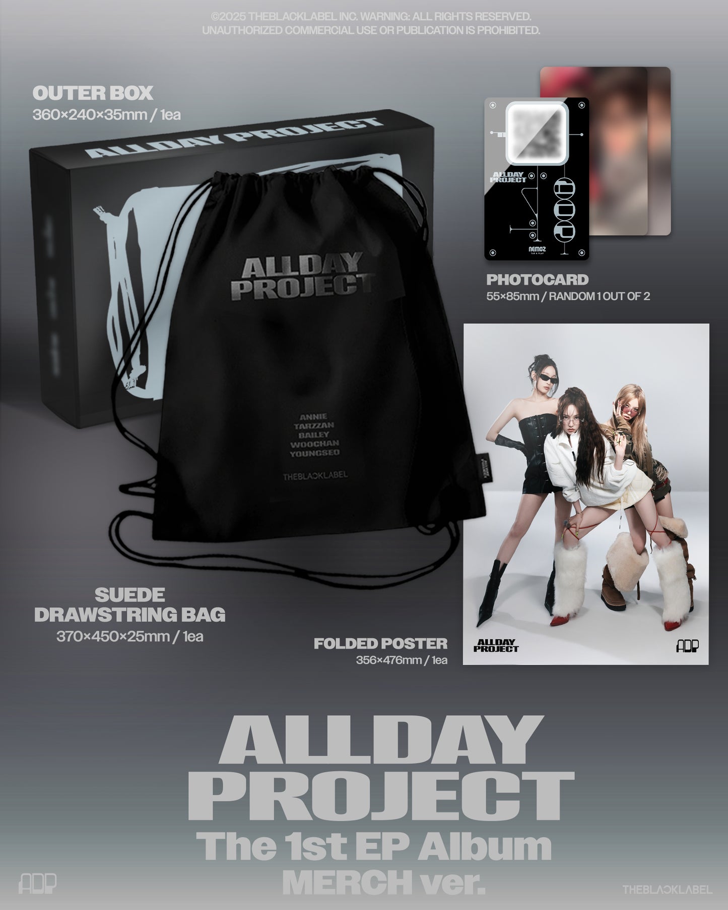 [PRE-ORDER] ALLDAY PROJECT THE 1ST EP ALBUM [ALLDAY PROJECT/MERCH VER.]