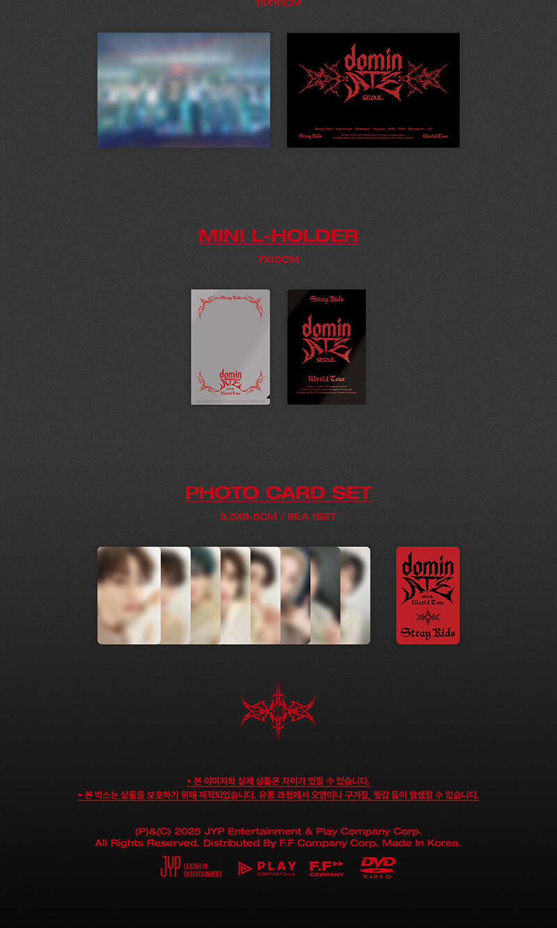[PRE-ORDER] Stray Kids World Tour <dominATE SEOUL> DVD
