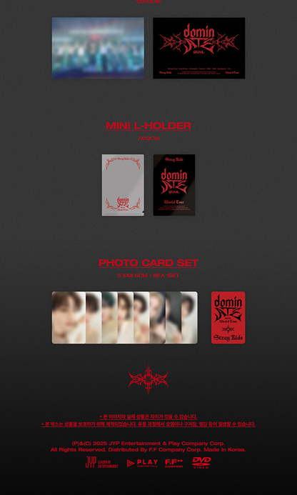 [PRE-ORDER] Stray Kids World Tour <dominATE SEOUL> DVD