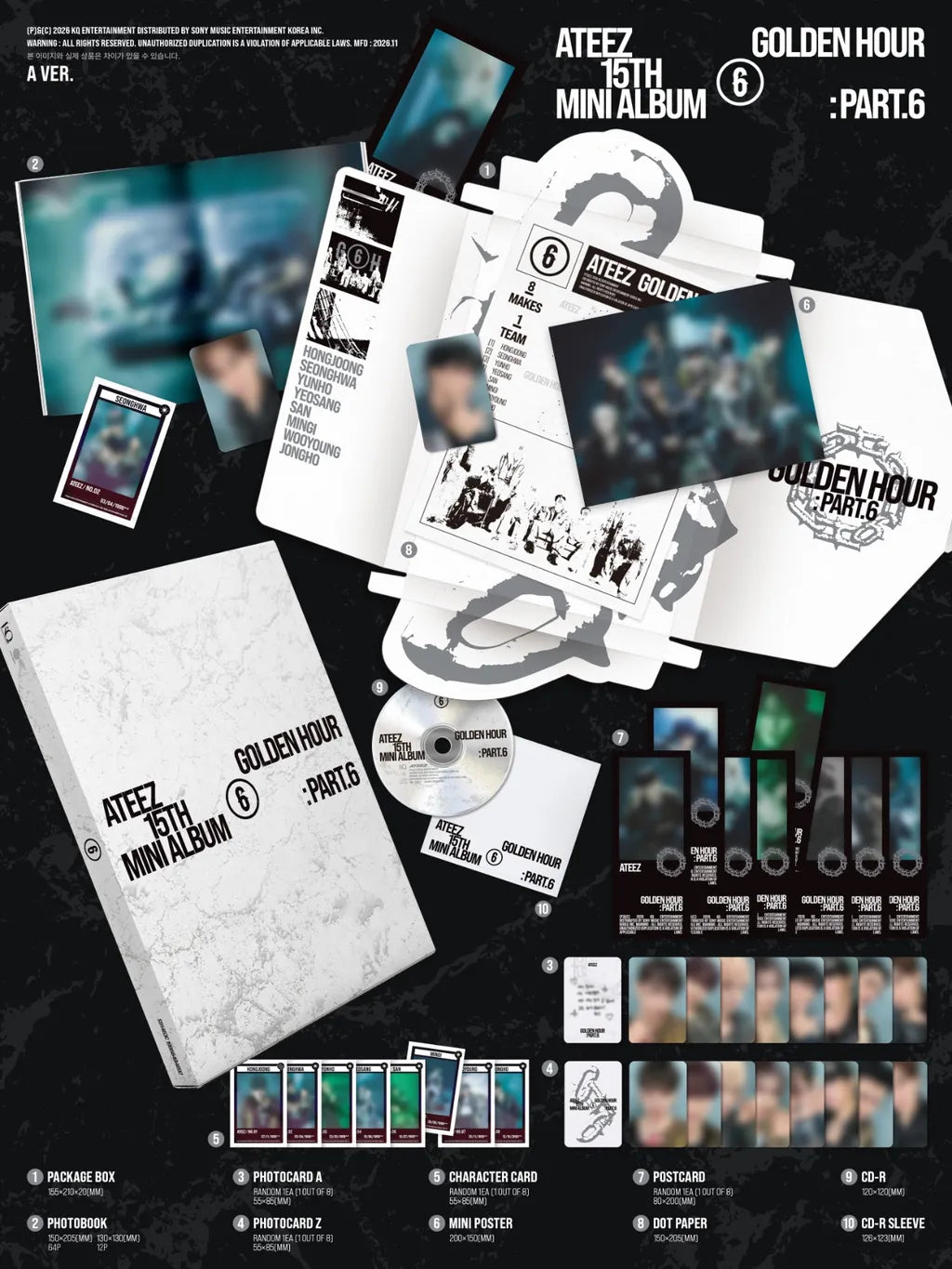 A version album contents