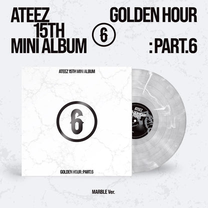 ATEEZ GOLDEN HOUR Part.6 MARBLE Vinyl Version