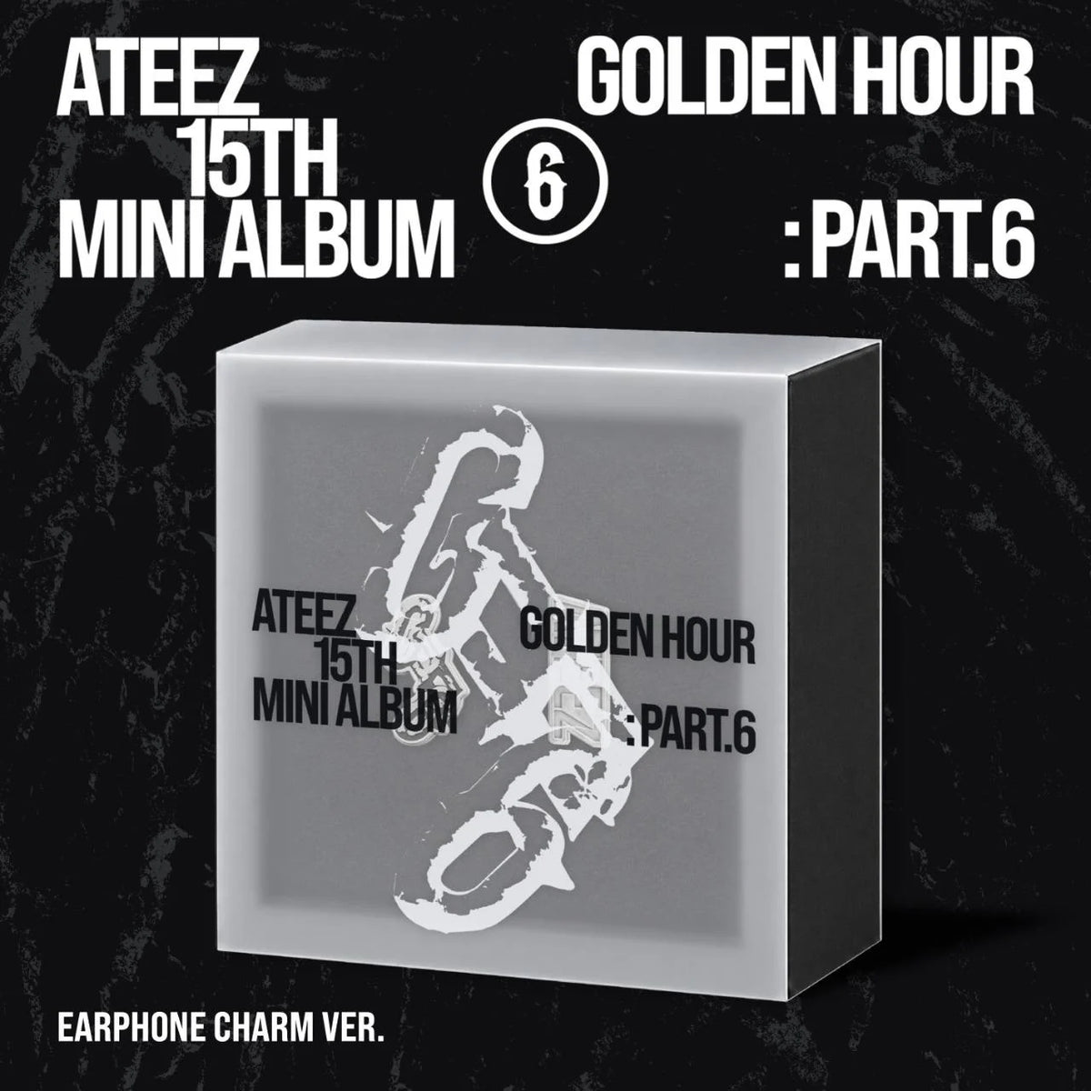ATEEZ GOLDEN HOUR Part.6 Earphone Charm Version