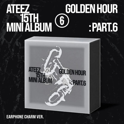 ATEEZ GOLDEN HOUR Part.6 Earphone Charm Version