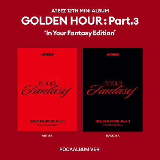 ATEEZ [GOLDEN HOUR : PART.3 ‘IN YOUR FANTASY EDITION’] (POCAALBUM)