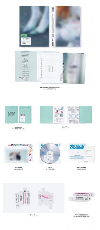 [PRE-ORDER] ILLIT 1st Single Album [NOT CUTE ANYMORE/Photobook ver.]