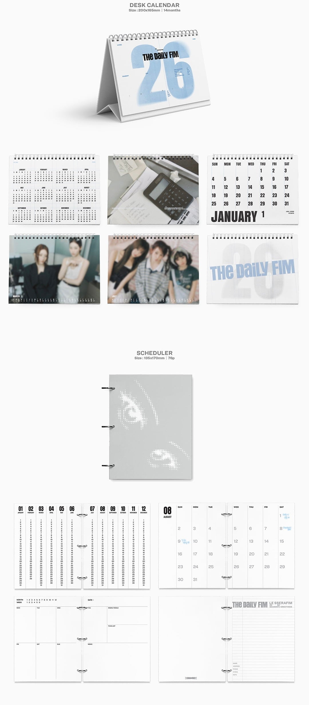 LE SSERAFIM - 2026 Season's Greetings [THE DAILY FILM] – Kawaii Alley