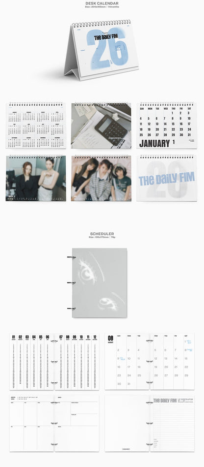 [PRE-ORDER] LE SSERAFIM - 2026 Season's Greetings [THE DAILY FILM]