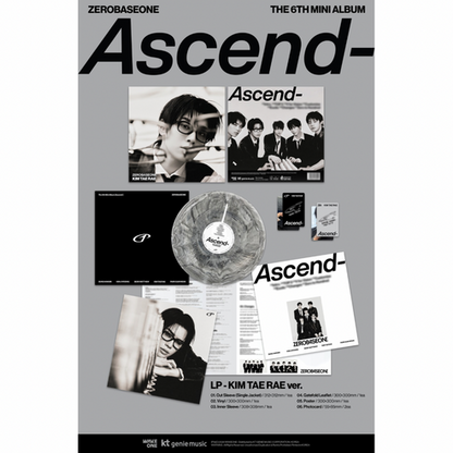 ZEROBASEONE The 6th Mini Album [Ascend- / Vinyl Ver]